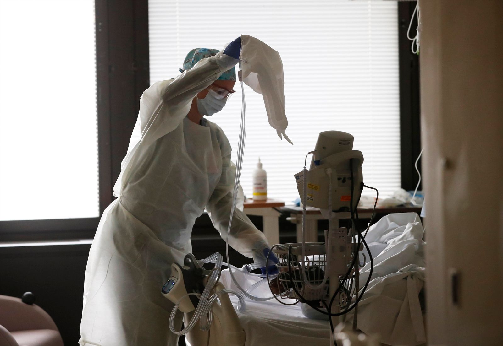 Inside a Covid-19 floor: Erie County Medical Center
